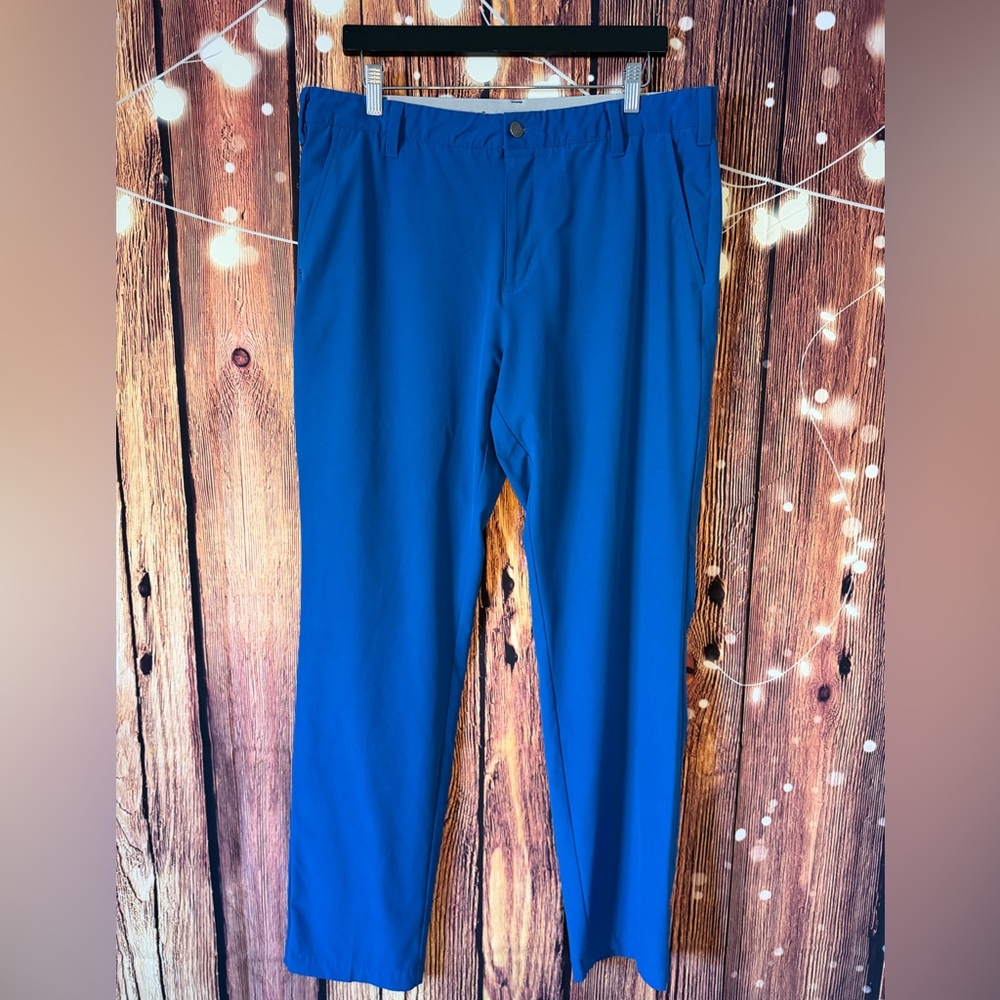 adidas Men's Vibrant Blue Performance 365 Golf Pants 36/34